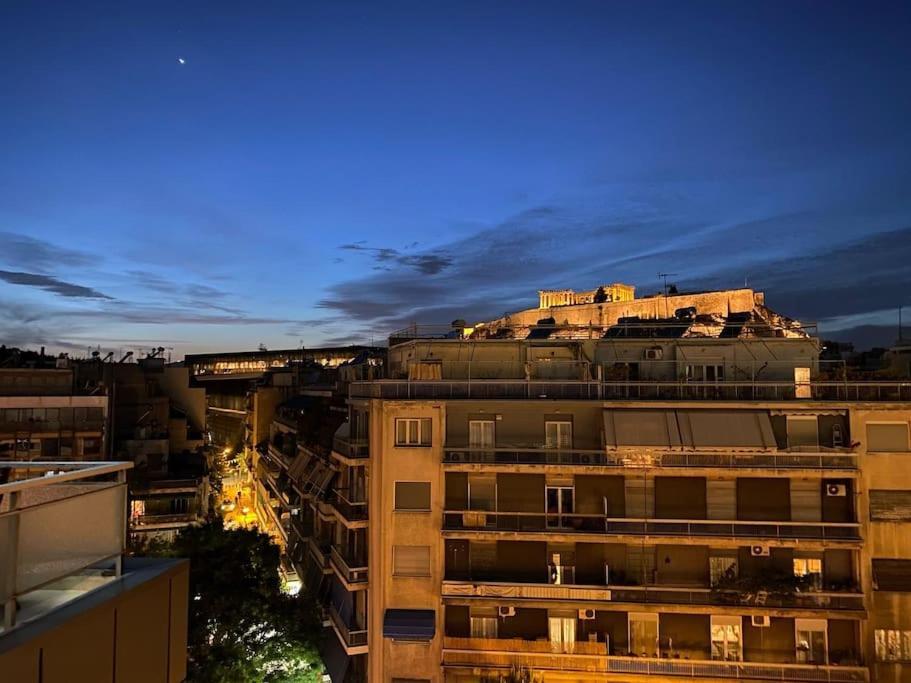 Lovely Apt W/Heated Jacuzzi &Full Acropolis View Αθήνα Εξωτερικό φωτογραφία